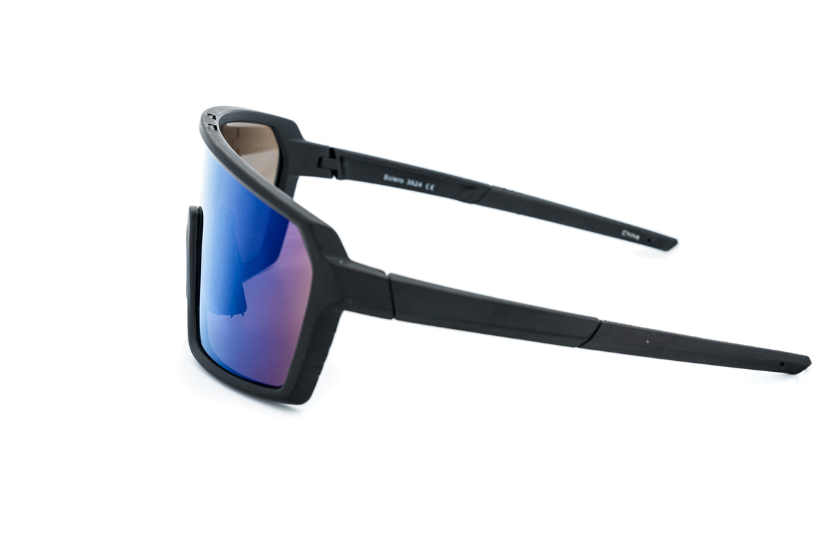Black / Blue Mirror