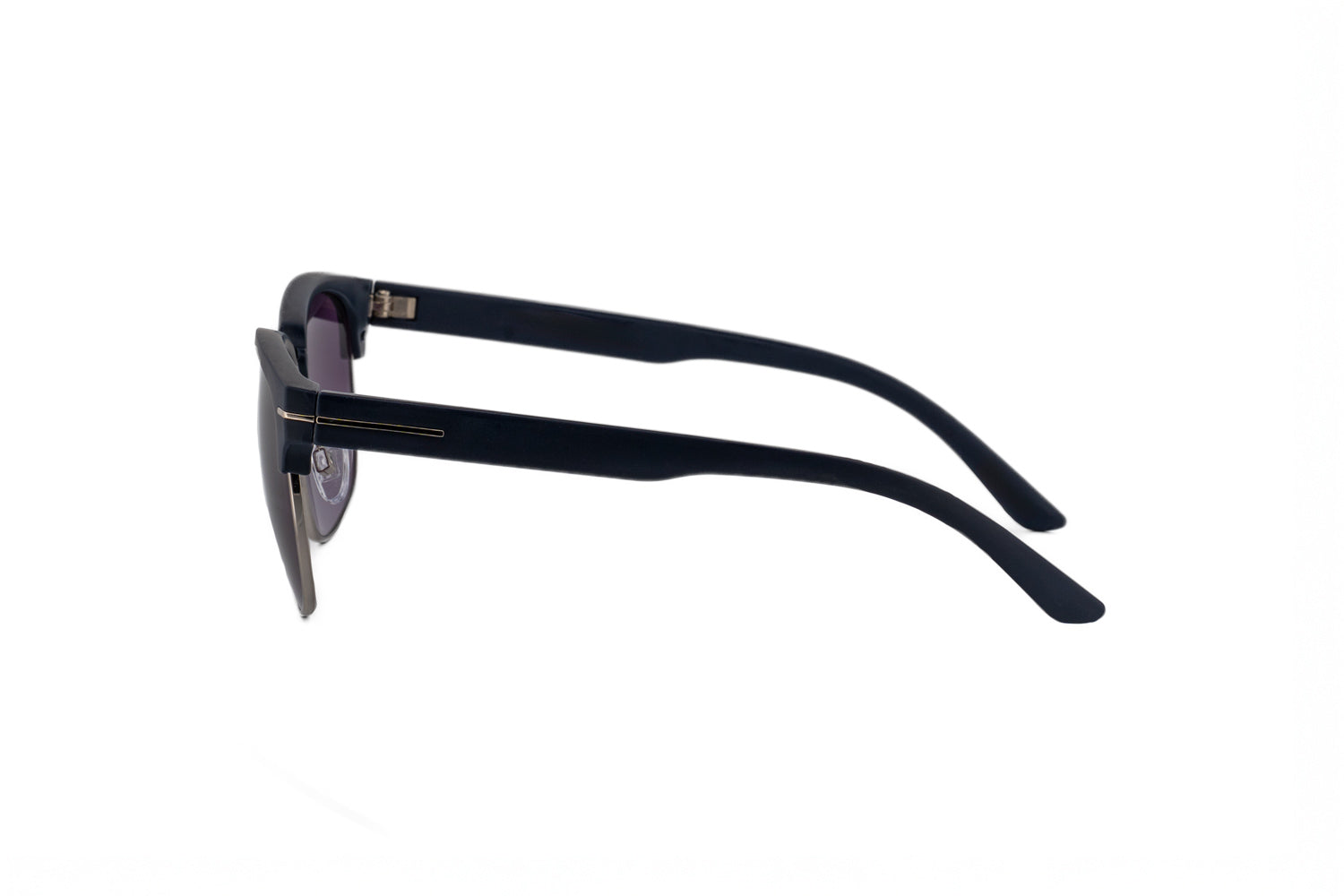 Polarized Navy Blue / Smoke Gradient