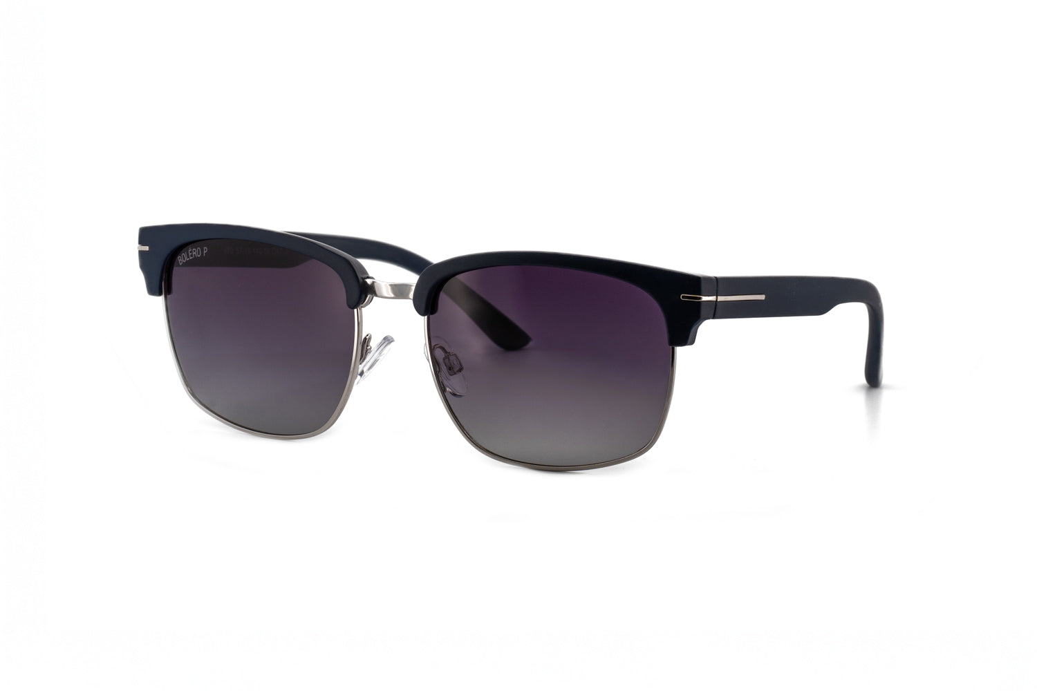 Polarized Navy Blue / Smoke Gradient
