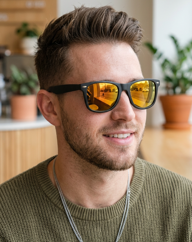 Boléro Benz — Wayfarer Polarized Sunglasses