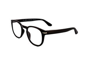 Boléro Ambra — Round Keyhole Reading Glasses