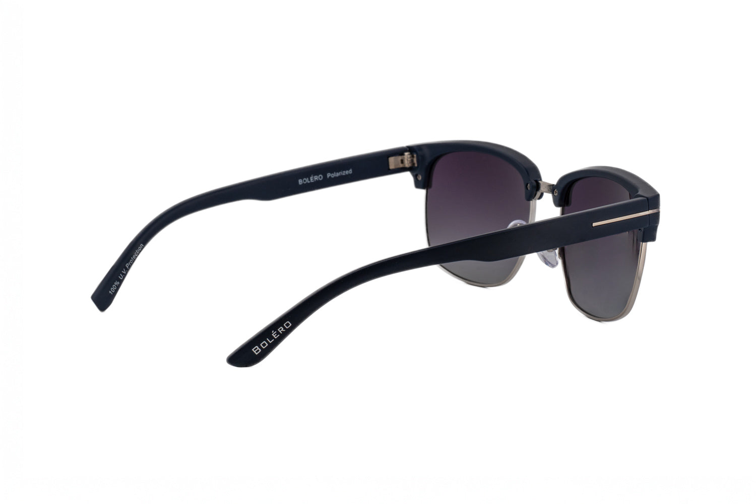 Polarized Navy Blue / Smoke Gradient